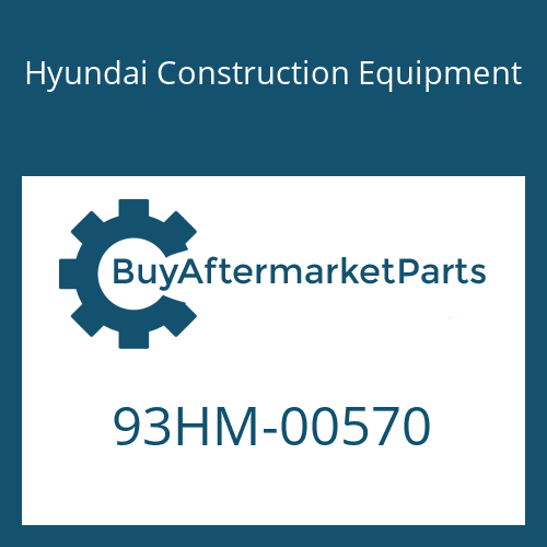 93HM-00570 Hyundai Construction Equipment DECAL-REFERENCE
