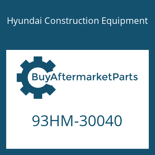 93HM-30040 Hyundai Construction Equipment MANUAL-OPERATOR EXPORT