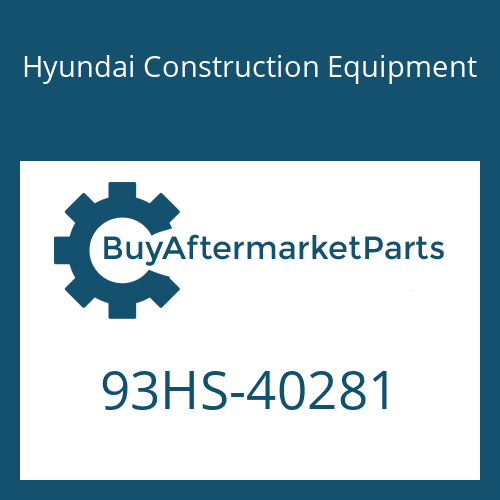 93HS-40281 Hyundai Construction Equipment DECAL-TCU