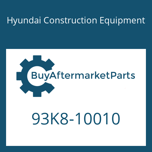 93K8-10010 Hyundai Construction Equipment DECAL-MODEL NAME-LH