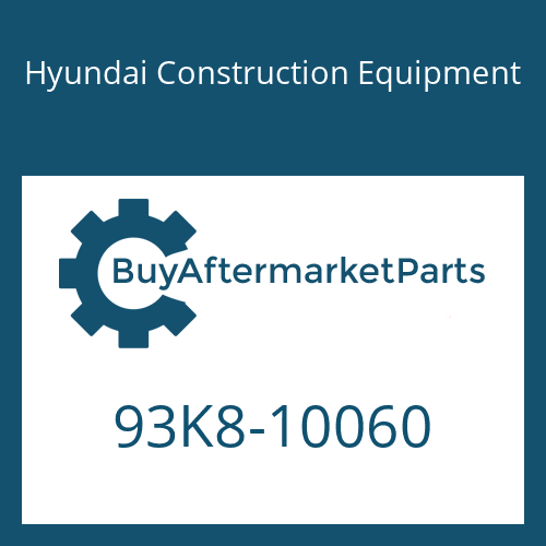 93K8-10060 Hyundai Construction Equipment DECAL-MODEL NAME-LH