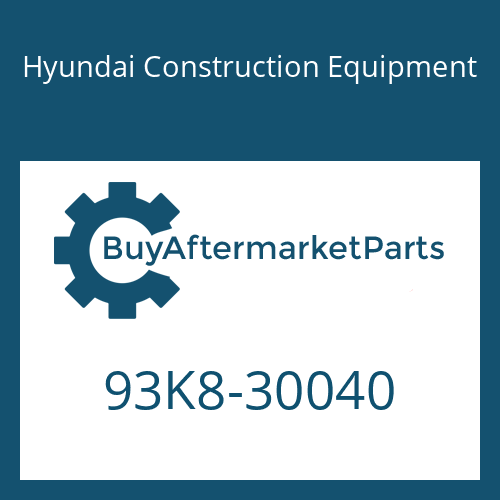 93K8-30040 Hyundai Construction Equipment Manual-Operators