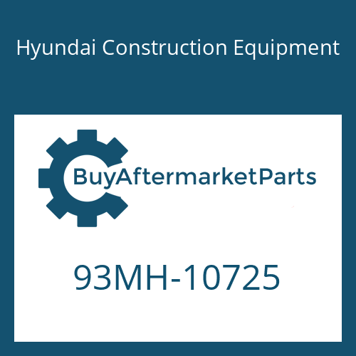 93MH-10725 Hyundai Construction Equipment DECAL-SERVICE INSTRUCTION