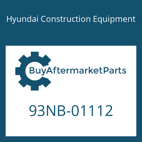 93NB-01112 Hyundai Construction Equipment DECAL KIT-B