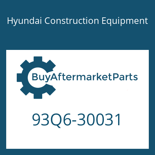 93Q6-30031 Hyundai Construction Equipment CATALOG-PARTS