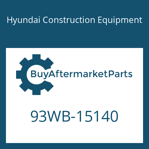 93WB-15140 Hyundai Construction Equipment DECAL-MODEL NAME RH XT