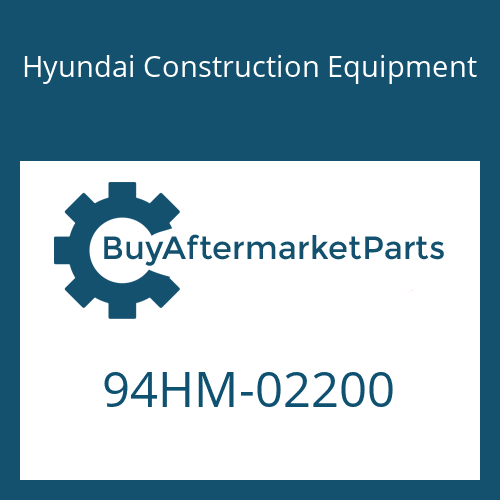 94HM-02200 Hyundai Construction Equipment DECAL-MODEL NAME