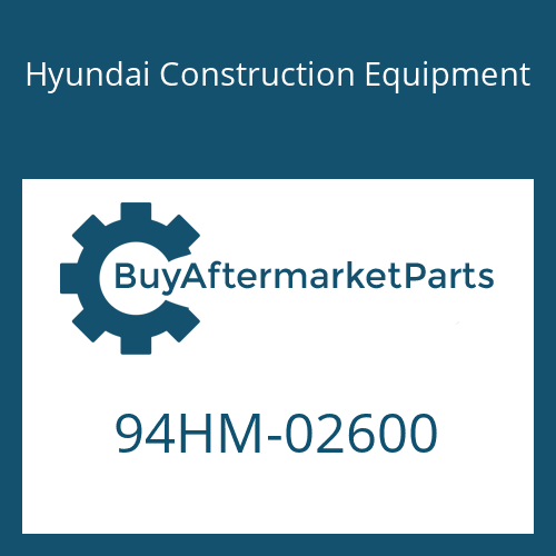 94HM-02600 Hyundai Construction Equipment DECAL-MODEL NAME
