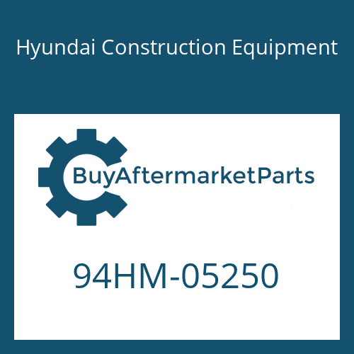 94HM-05250 Hyundai Construction Equipment DECAL-CAPACITY