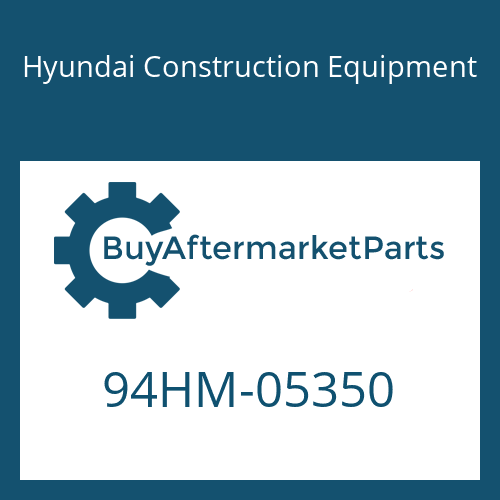 94HM-05350 Hyundai Construction Equipment DECAL-CAPACITY