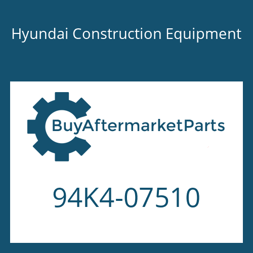94K4-07510 Hyundai Construction Equipment DECAL-BAND FR