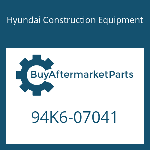 94K6-07041 Hyundai Construction Equipment DECAL-REFERENCE LH