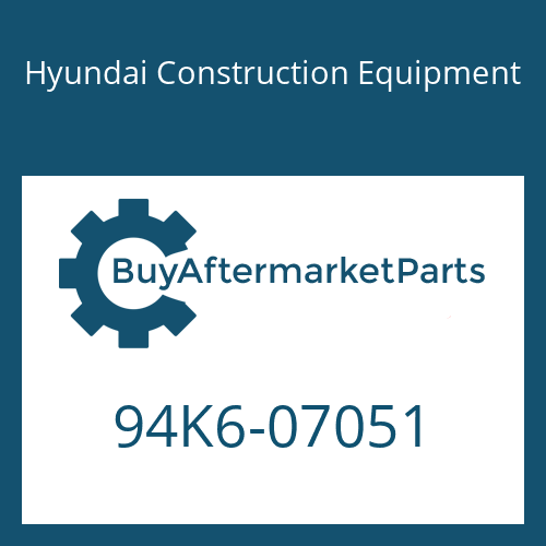 94K6-07051 Hyundai Construction Equipment DECAL-REFERENCE RH