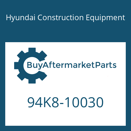 94K8-10030 Hyundai Construction Equipment DECAL-MODEL NAME-LH