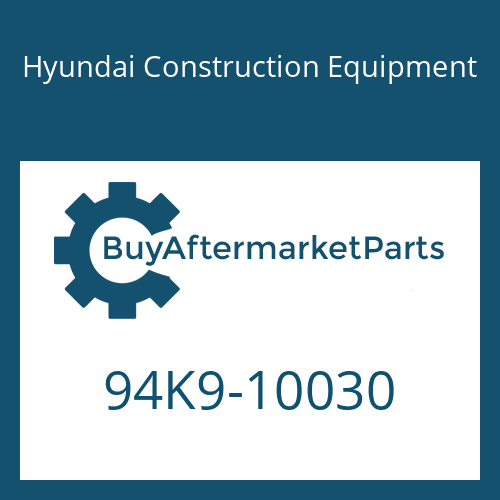 94K9-10030 Hyundai Construction Equipment DECAL-MODEL NAME LH