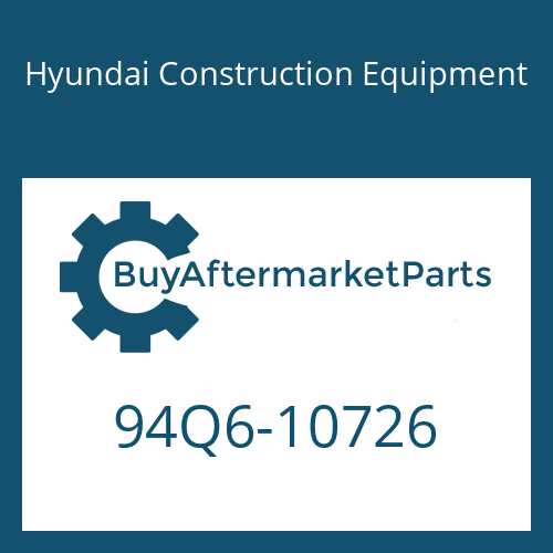 94Q6-10726 Hyundai Construction Equipment DECAL-SERVICE INSTRUCTION