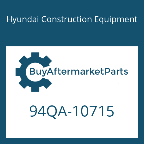 94QA-10715 Hyundai Construction Equipment DECAL-SERVICE INSTRUCTION