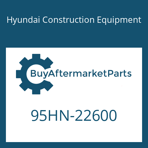 95HN-22600 Hyundai Construction Equipment DECAL-MODEL NAME