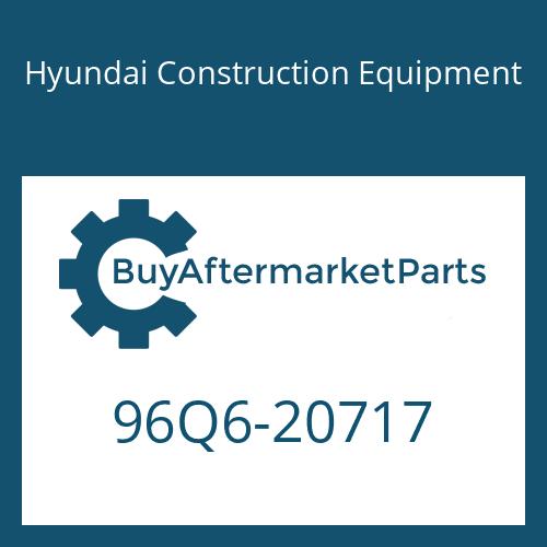 96Q6-20717 Hyundai Construction Equipment DECAL-SERVICE INSTRUCTION