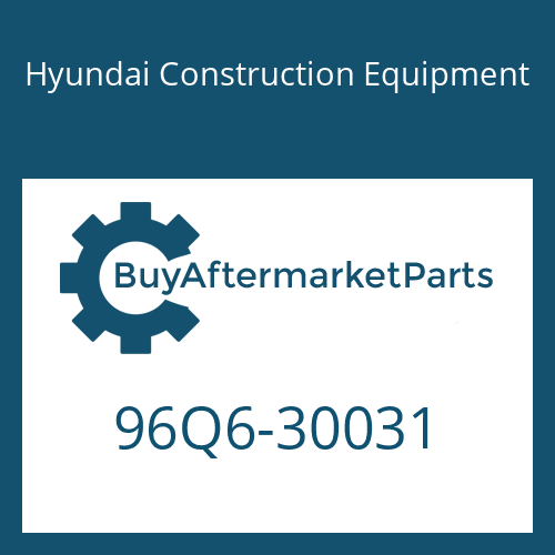 96Q6-30031 Hyundai Construction Equipment CATALOG-PARTS