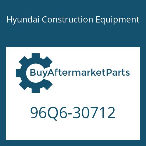 96Q6-30712 Hyundai Construction Equipment DECAL-SERVICE INSTRUCTION