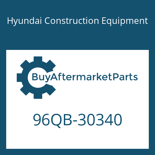 96QB-30340 Hyundai Construction Equipment MANUAL-OPERATOR