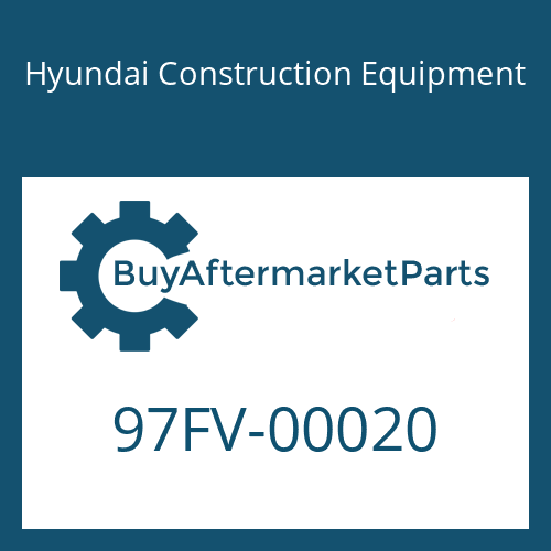 97FV-00020 Hyundai Construction Equipment DECAL-MODEL NAME