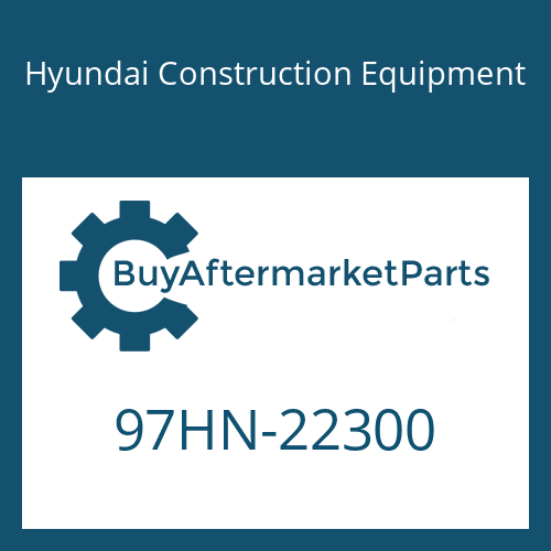 97HN-22300 Hyundai Construction Equipment DECAL-MODEL NAME