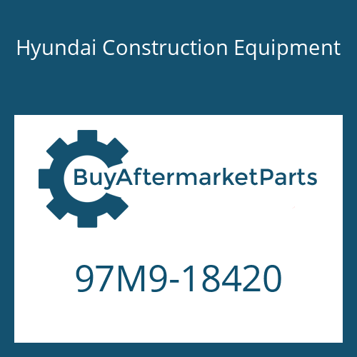 97M9-18420 Hyundai Construction Equipment DECAL-LIFT CHART