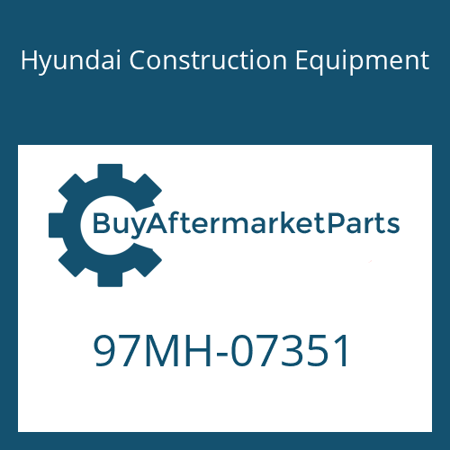 97MH-07351 Hyundai Construction Equipment DECAL-SAFETY