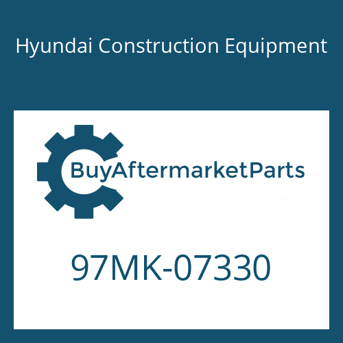 97MK-07330 Hyundai Construction Equipment DECAL-CONTROL SWIVEL