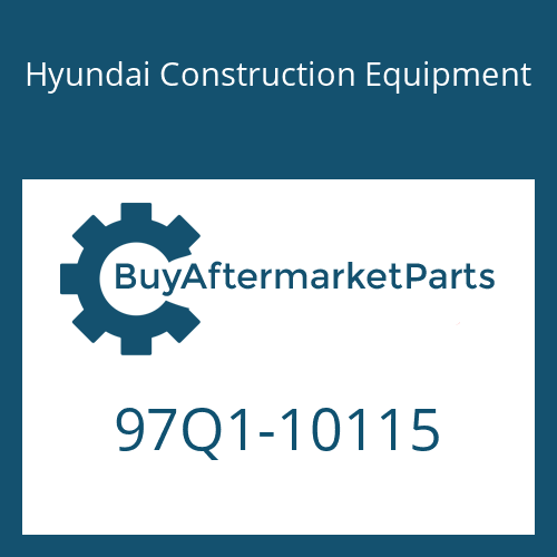 97Q1-10115 Hyundai Construction Equipment DECAL KIT-B
