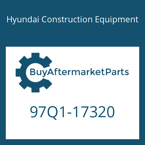 97Q1-17320 Hyundai Construction Equipment DECAL-CONTROL SWIVEL