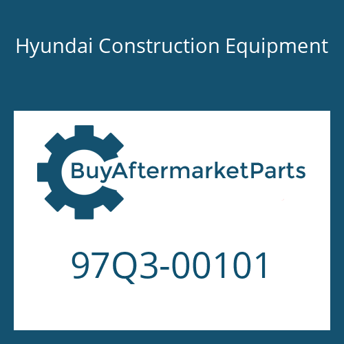 97Q3-00101 Hyundai Construction Equipment DECAL KIT-A