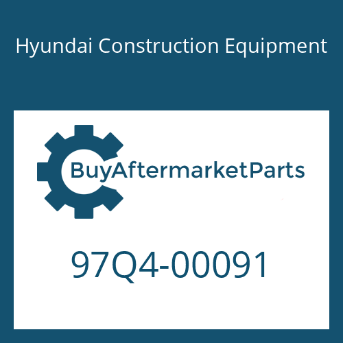 97Q4-00091 Hyundai Construction Equipment DECAL KIT-AS