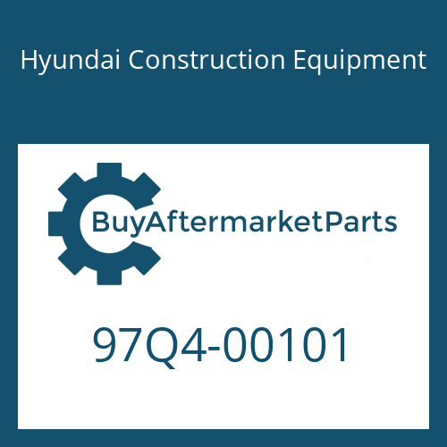 97Q4-00101 Hyundai Construction Equipment DECAL KIT-A