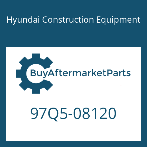 97Q5-08120 Hyundai Construction Equipment DECAL-LIFT CHART