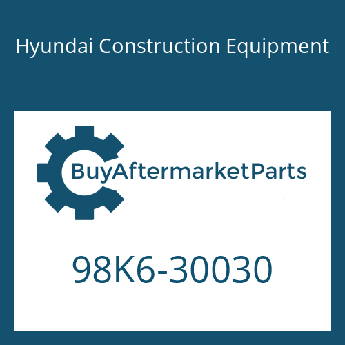 98K6-30030 Hyundai Construction Equipment MANUAL-PARTS