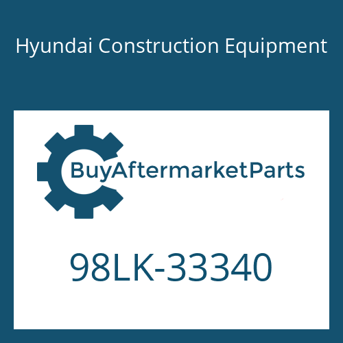 98LK-33340 Hyundai Construction Equipment MANUAL-OPERATORS