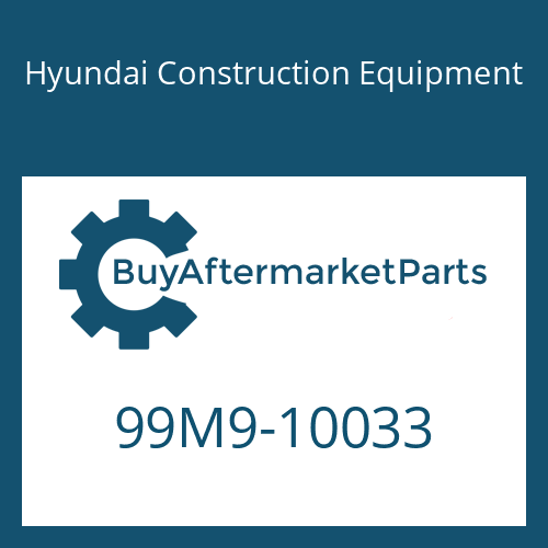 99M9-10033 Hyundai Construction Equipment DECAL-MODEL NAME