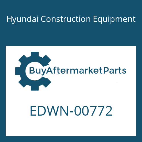 EDWN-00772 Hyundai Construction Equipment PLATE-SIDE