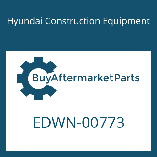 EDWN-00773 Hyundai Construction Equipment WASHER-INSULATION