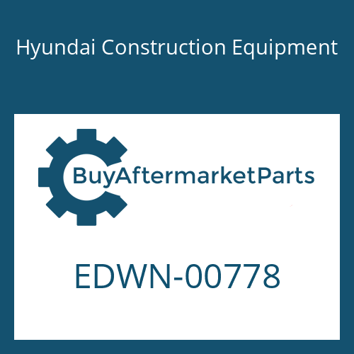 EDWN-00778 Hyundai Construction Equipment MAT-INSULATION