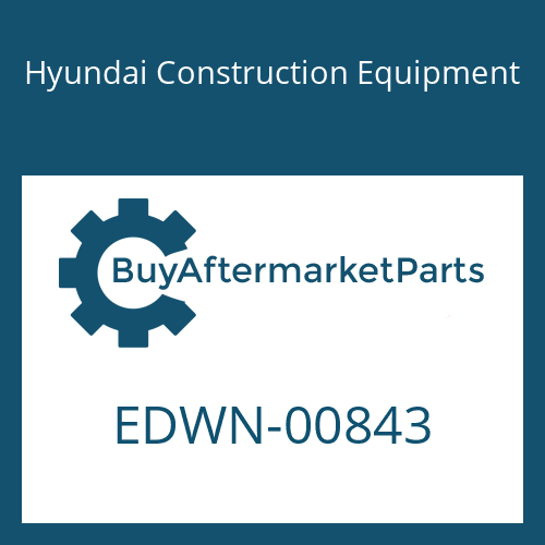 EDWN-00843 Hyundai Construction Equipment STICKER