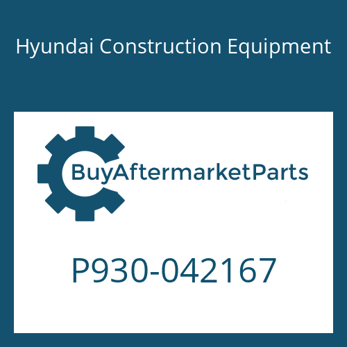 P930-042167 Hyundai Construction Equipment HOSE ASSY-ORFS&THD