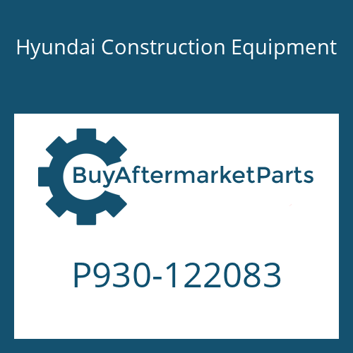 P930-122083 Hyundai Construction Equipment HOSE ASSY-ORFS&THD