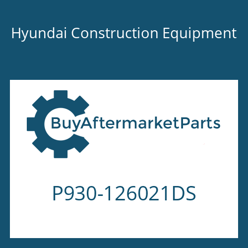 P930-126021DS Hyundai Construction Equipment HOSE ASSY-ORFS&THD