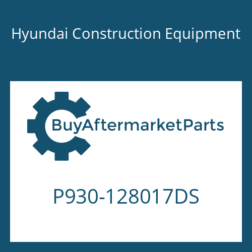 P930-128017DS Hyundai Construction Equipment HOSE ASSY-ORFS&THD