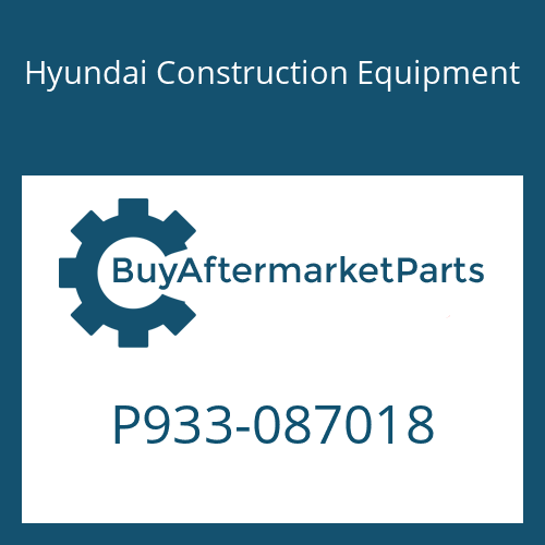 P933-087018 Hyundai Construction Equipment HOSE ASSY-ORFS&THD
