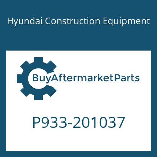 P933-201037 Hyundai Construction Equipment HOSE ASSY-ORFS&THD